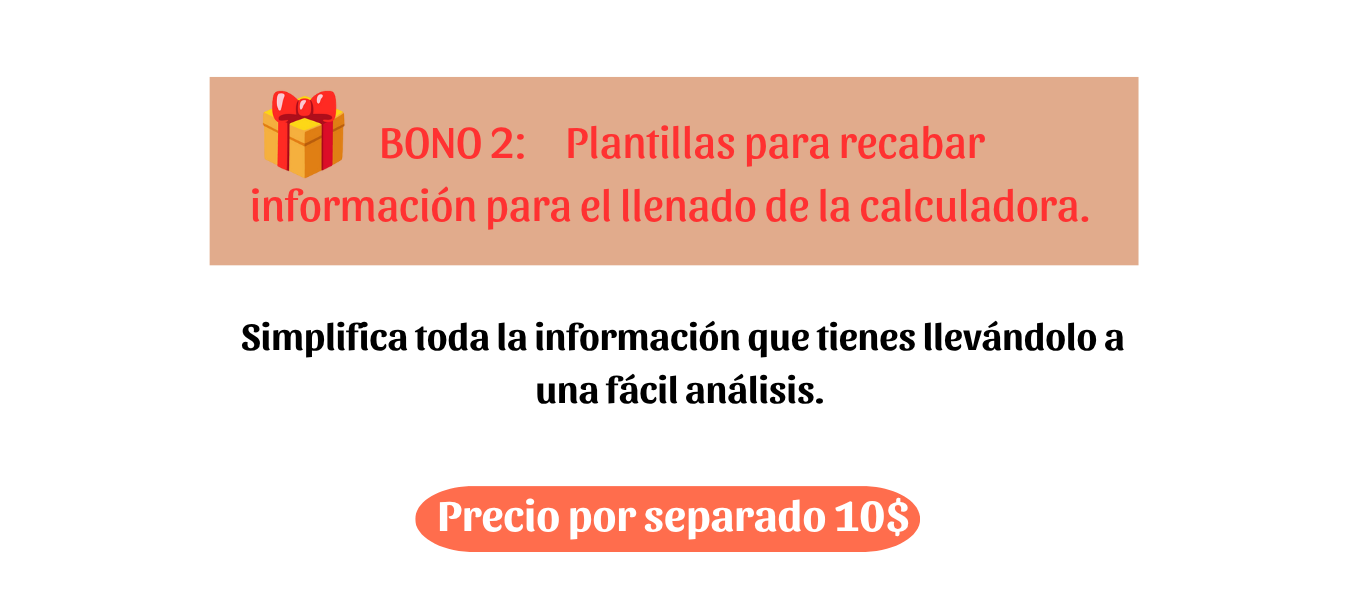 SUPER CALCULADORA DE PRECIOS PREMIUN DE REPOSTERIA Y GASTRONOMIA (11)