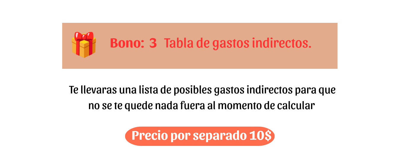 SUPER CALCULADORA DE PRECIOS PREMIUN DE REPOSTERIA Y GASTRONOMIA (18)